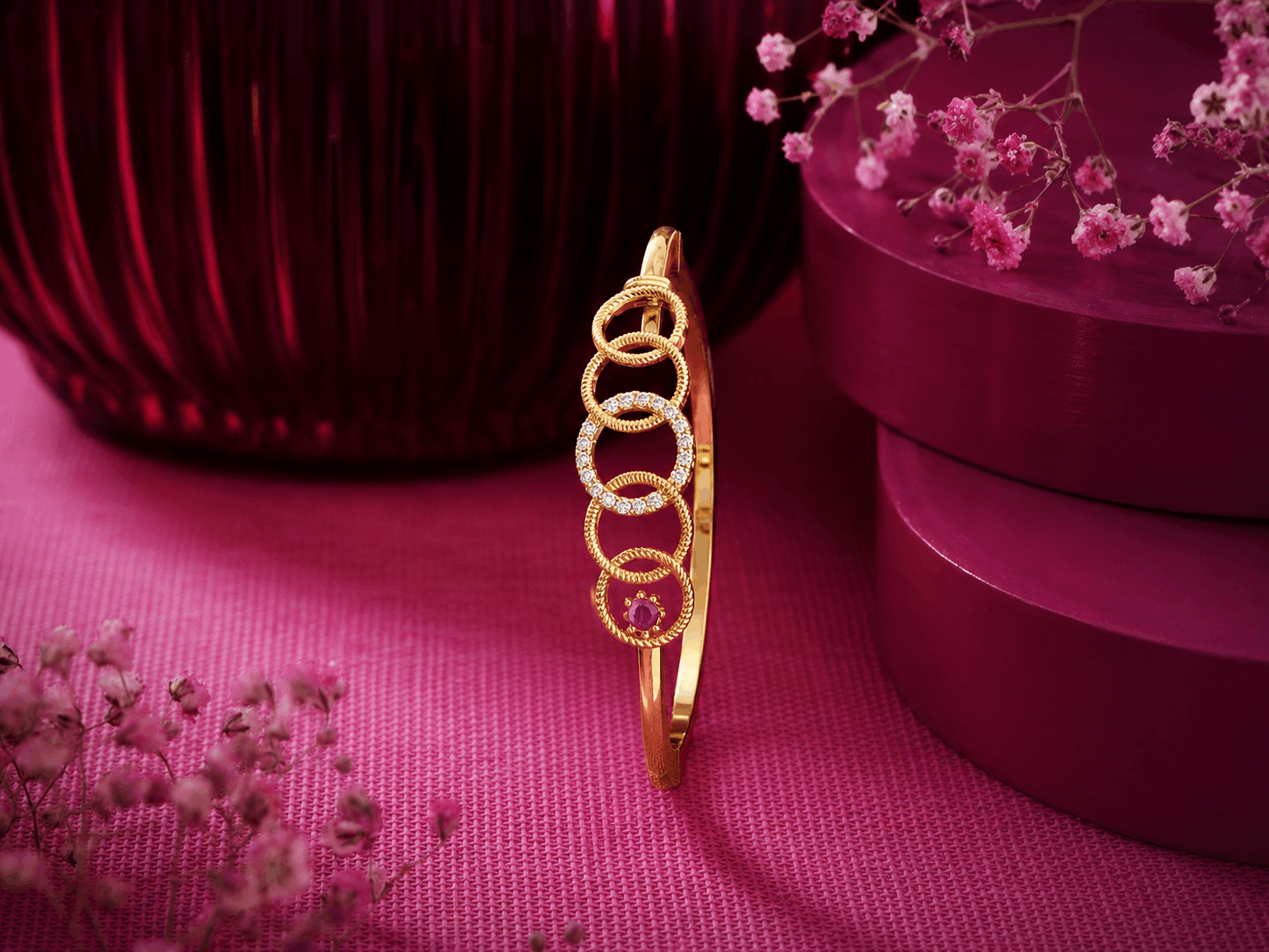 Orbit Symphony Cuff Bangle