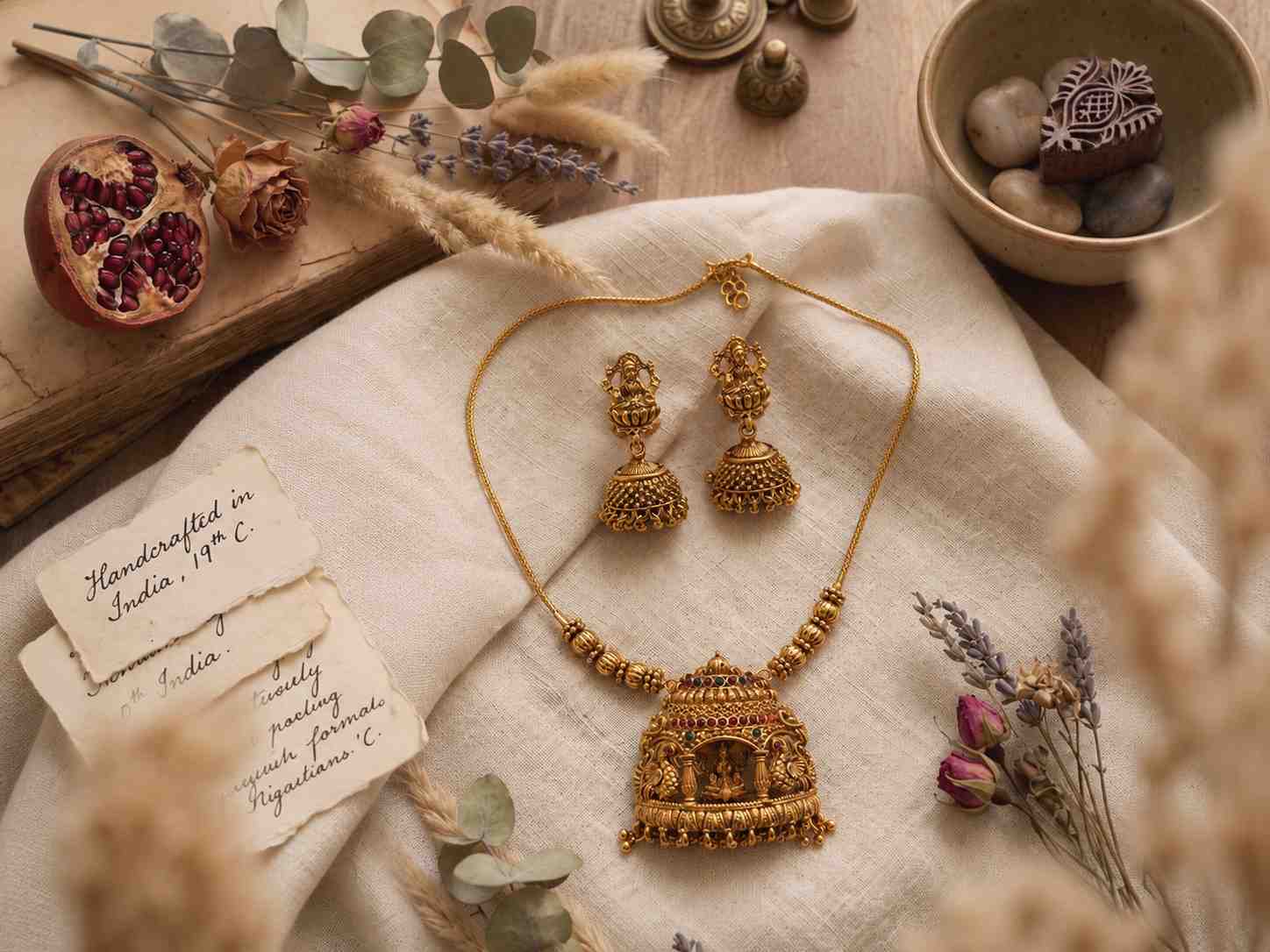 Temple Gopuram Necklace