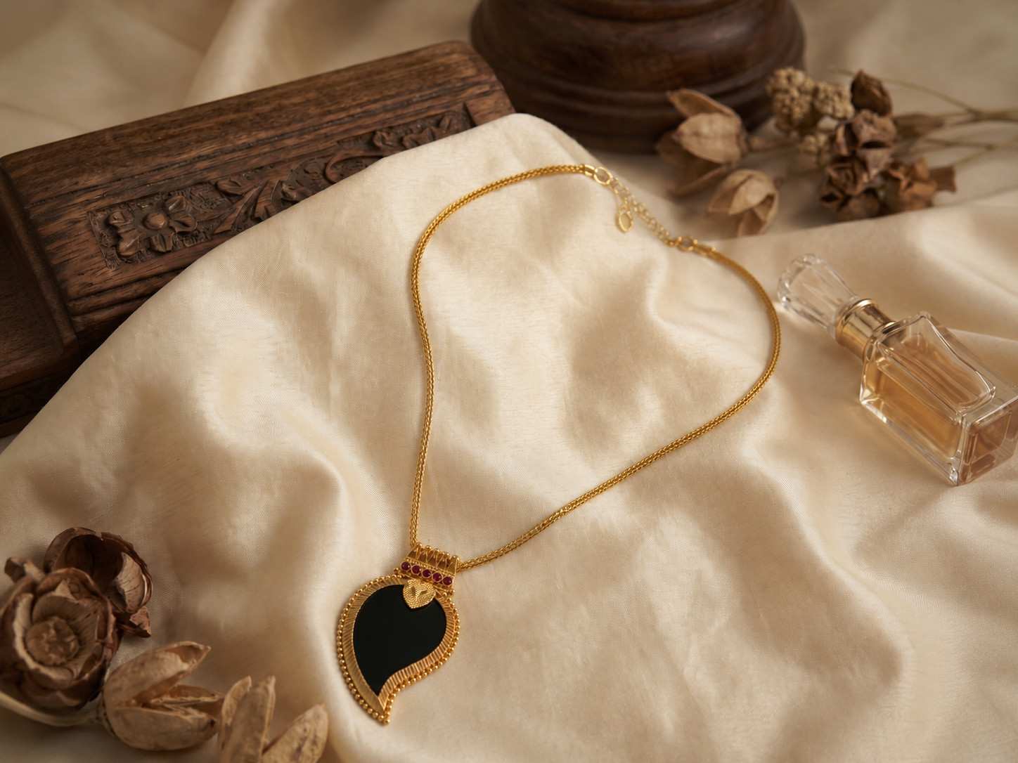Traditional Manga Palakka Pendant Chain