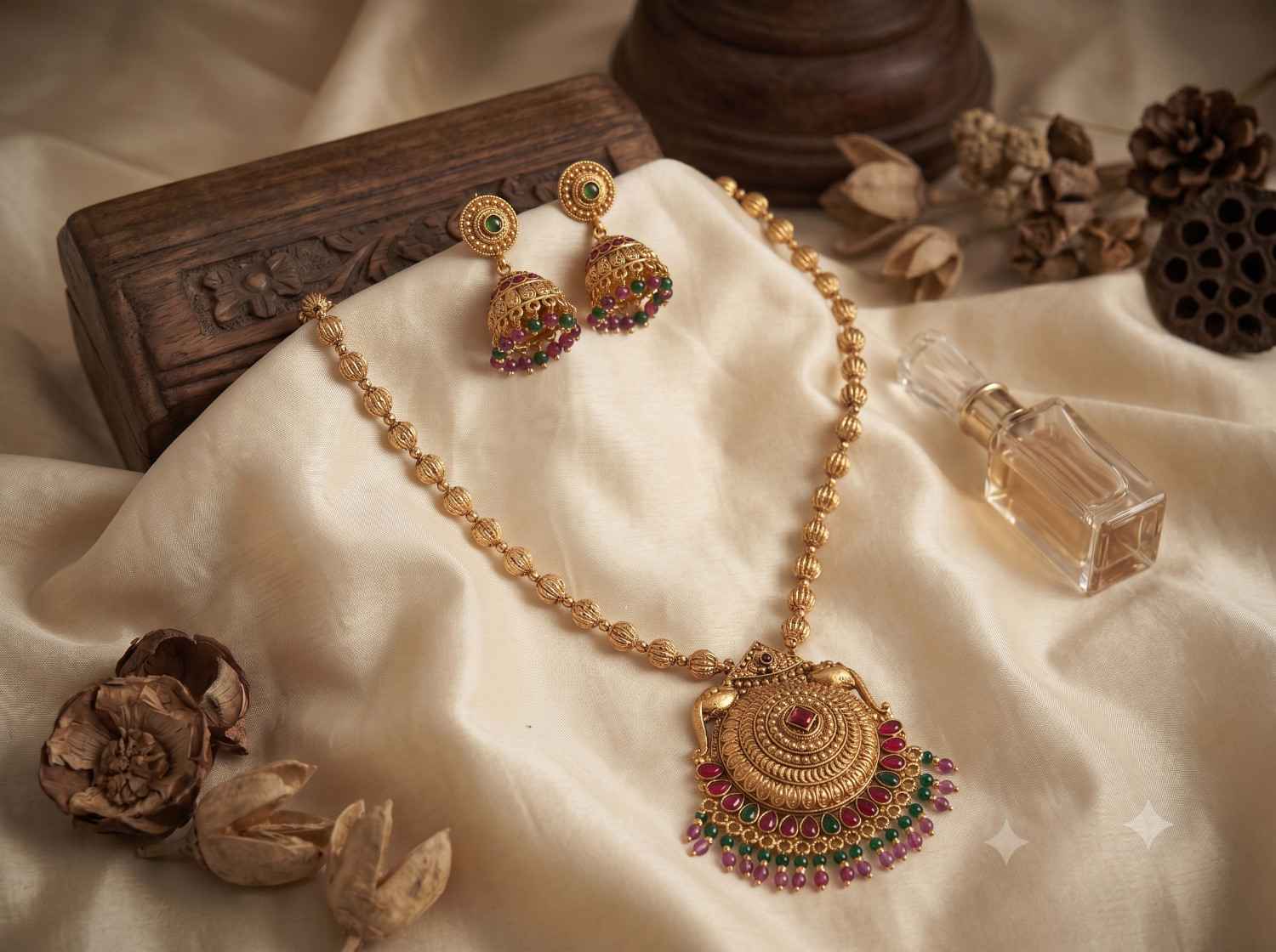 Royal Antique Statement Necklace