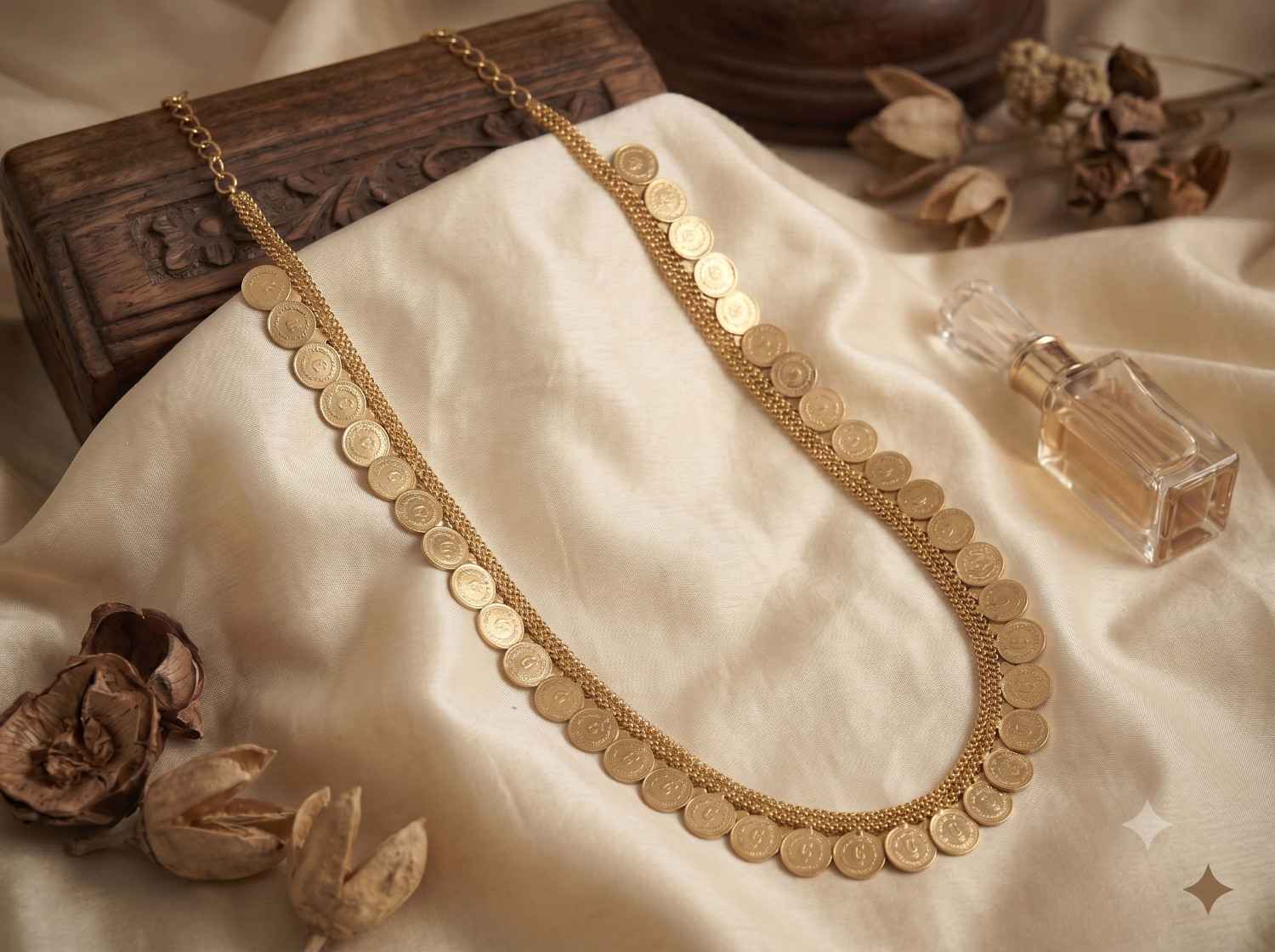 Kasu Mala Long Necklace